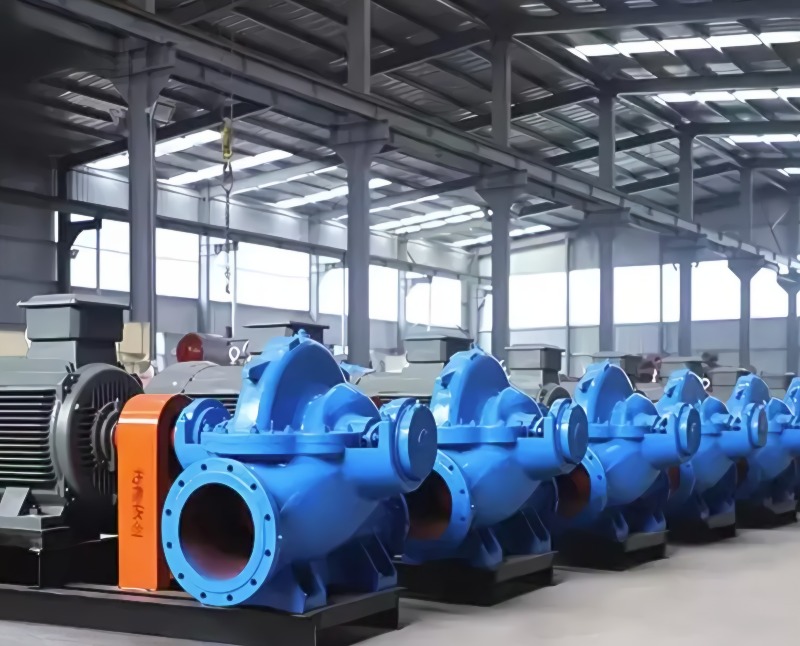 超高效水平中开式单级双吸离心泵问世，能效水平全球领先