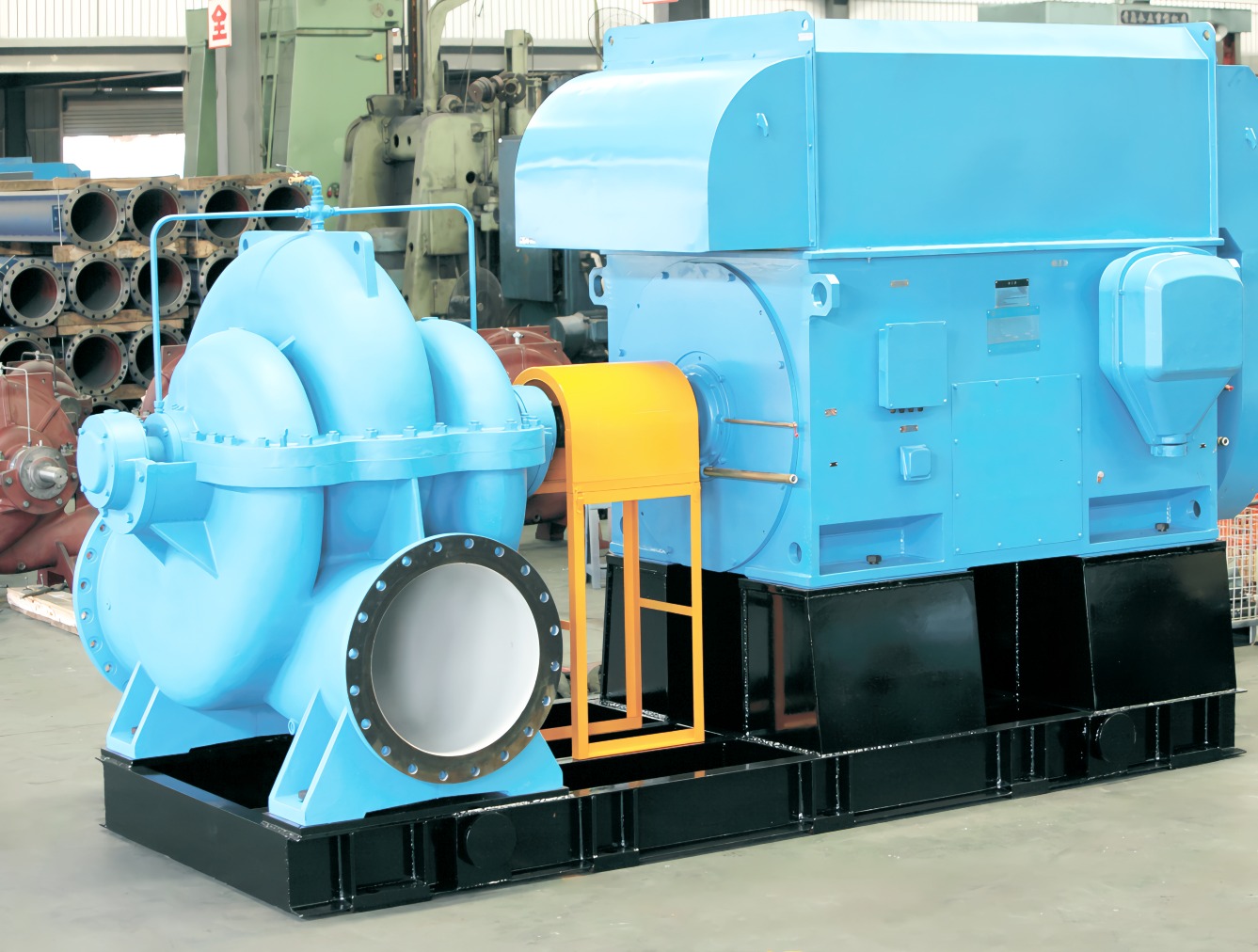 智能水平中开式单级双吸离心泵实现远程运维，降低用户成本