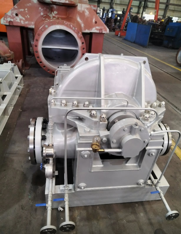 水平中开蜗壳式单级双吸离心泵传动部件