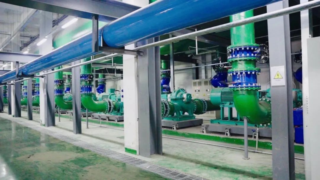 中创新航机房单级双吸中开式离心泵制冷解决方案