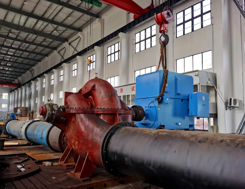 单级双吸中开式循环水泵