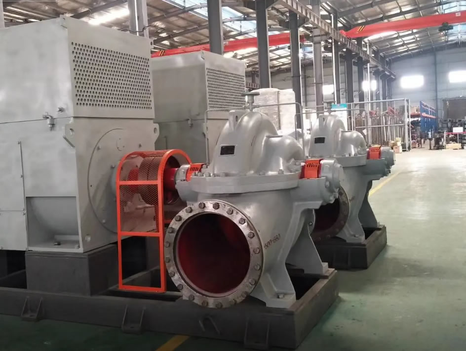 单级双吸中开式循环水泵