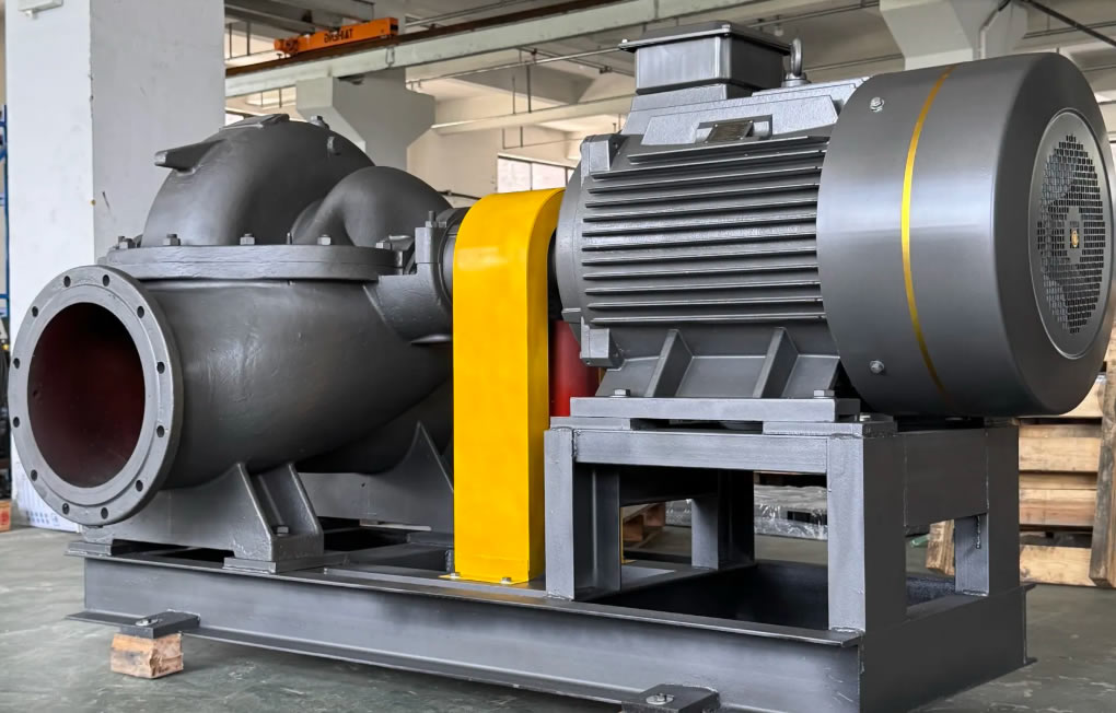 中开式单级双吸离心泵‌(双吸泵)