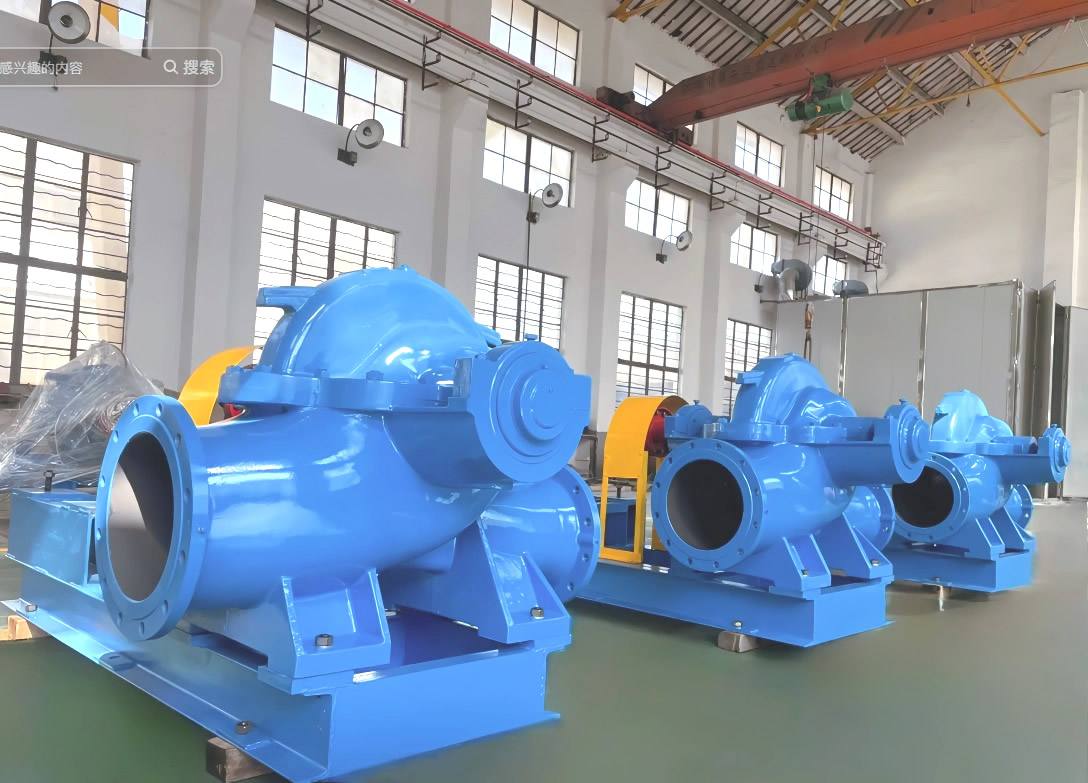 中开式单级双吸离心泵(双吸泵)