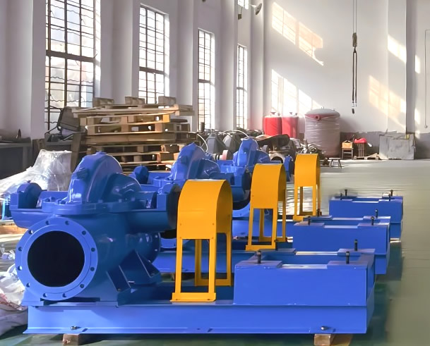 中开式单级双吸离心泵‌(双吸泵)