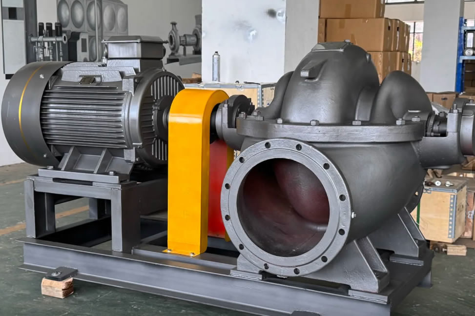 中开式单级双吸离心泵(双吸泵)