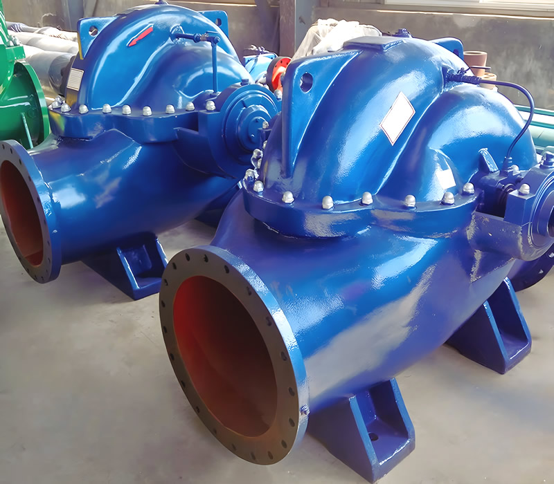 中开式单级双吸离心泵‌(双吸泵)