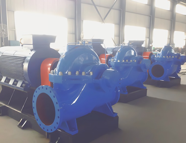 中开式单级双吸离心泵‌(双吸泵)