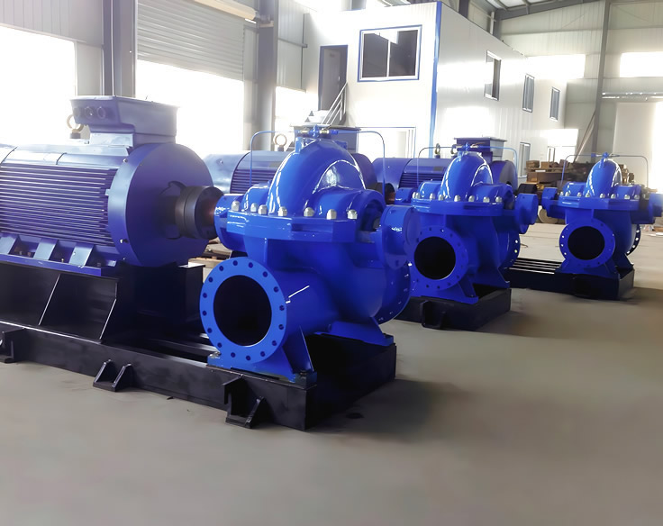 中开式单级双吸离心泵(双吸泵)