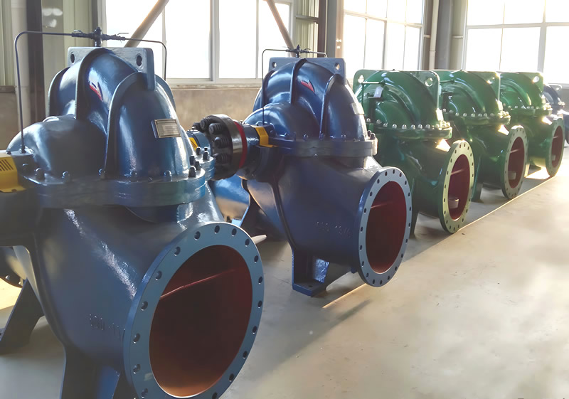 中开式单级双吸离心泵‌(双吸泵)