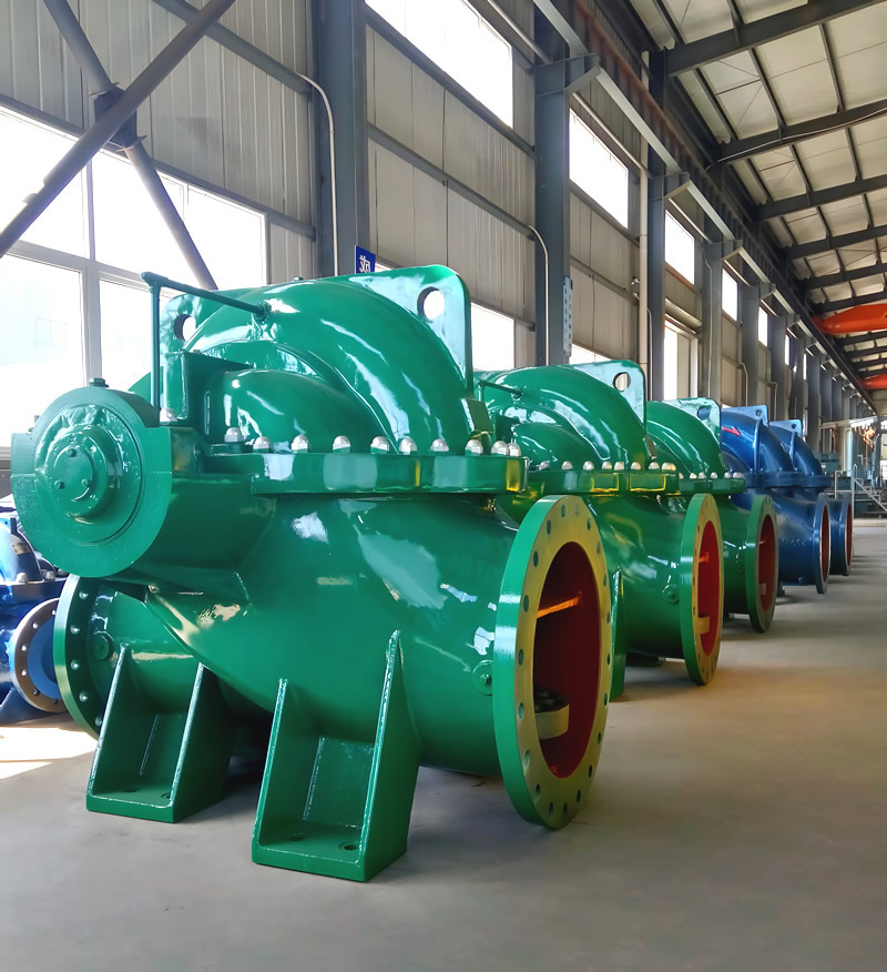 中开式单级双吸离心泵‌(双吸泵)