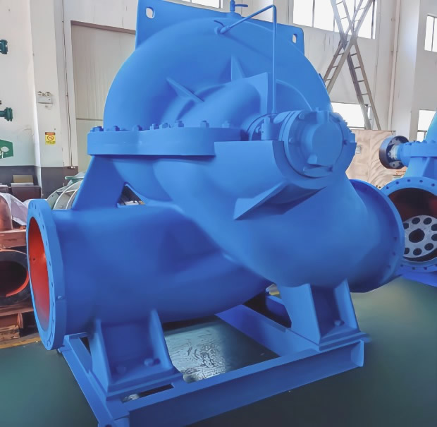 中开式单级双吸离心泵‌(双吸泵)