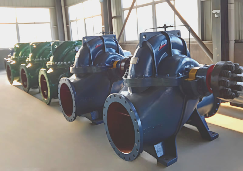 中开式单级双吸离心泵(双吸泵)