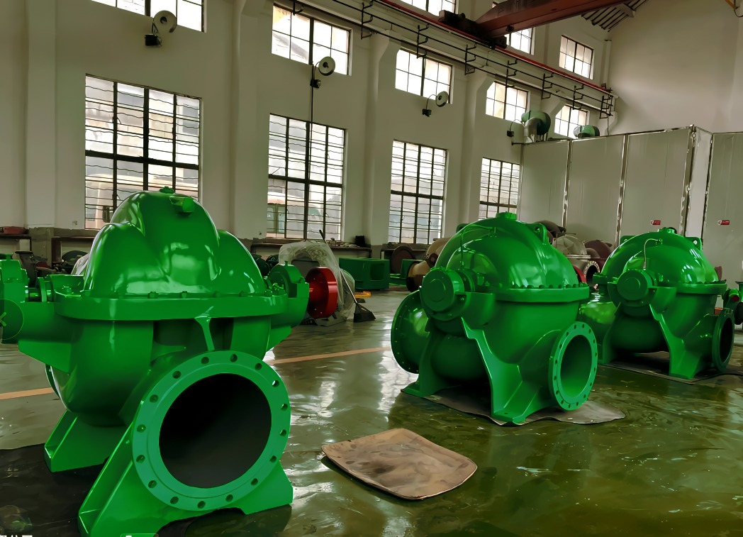 中开式单级双吸离心泵‌(双吸泵)