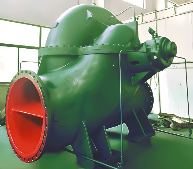 中开式单级双吸离心泵‌(双吸泵)