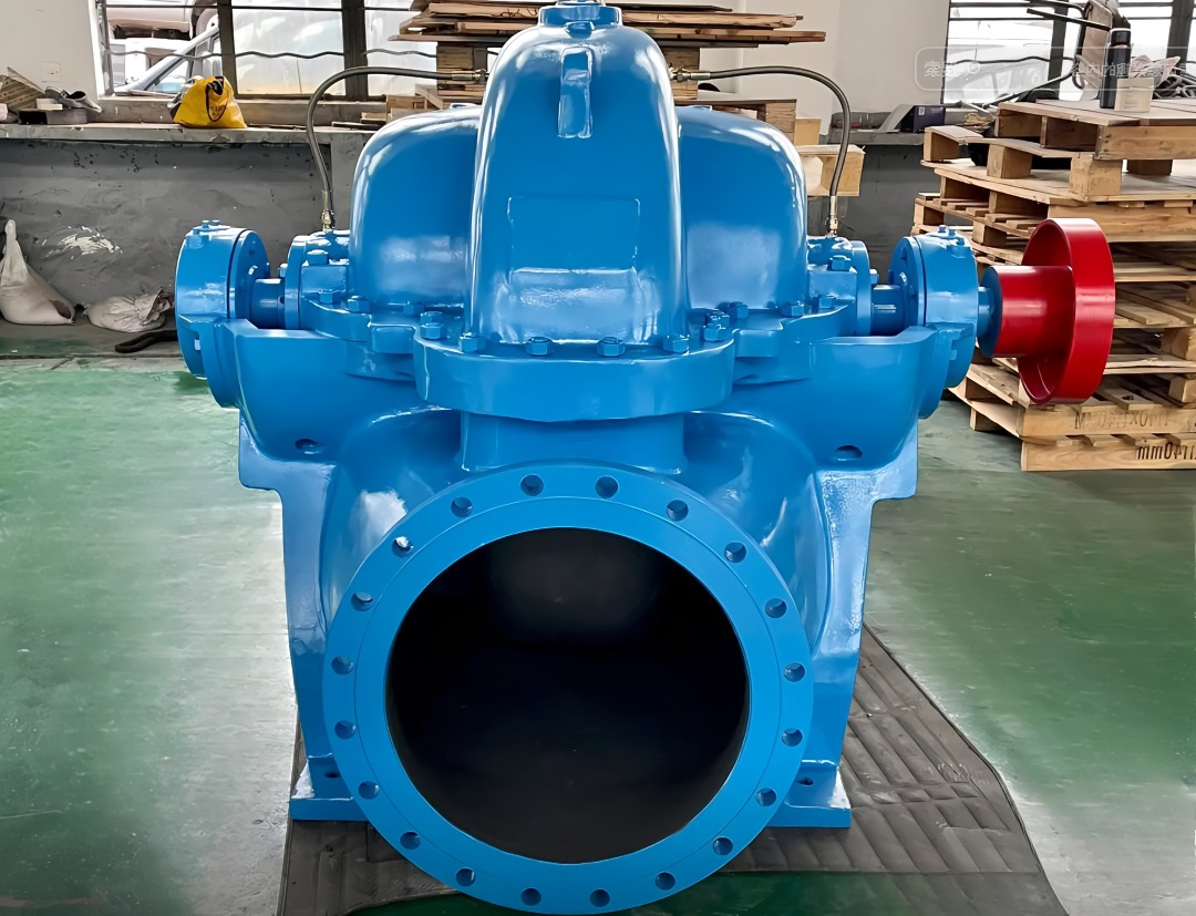 中开式单级双吸离心泵‌(双吸泵)