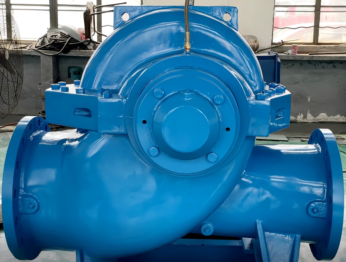 中开式单级双吸离心泵‌(双吸泵)