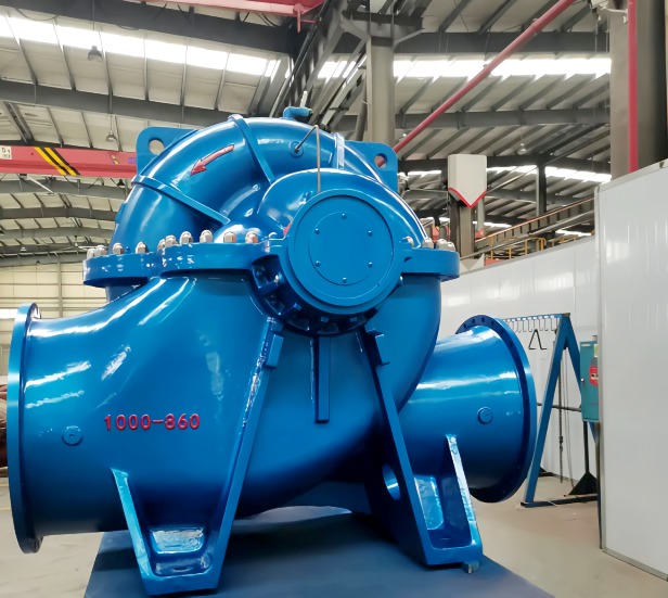 单级蜗壳中开式双吸离心泵‌