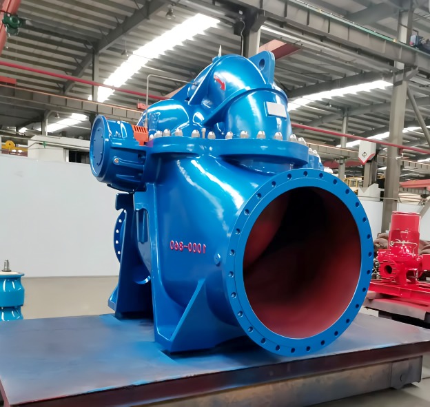 单级蜗壳中开式双吸离心泵‌