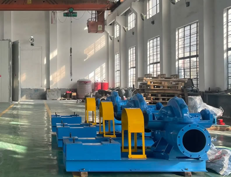 单级蜗壳中开式双吸离心泵