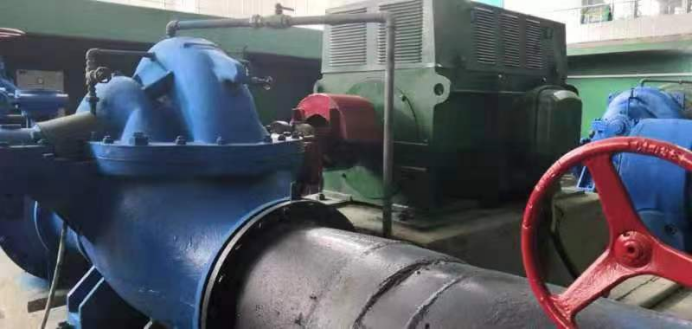 襄阳水厂单级双吸中开式清水离心泵