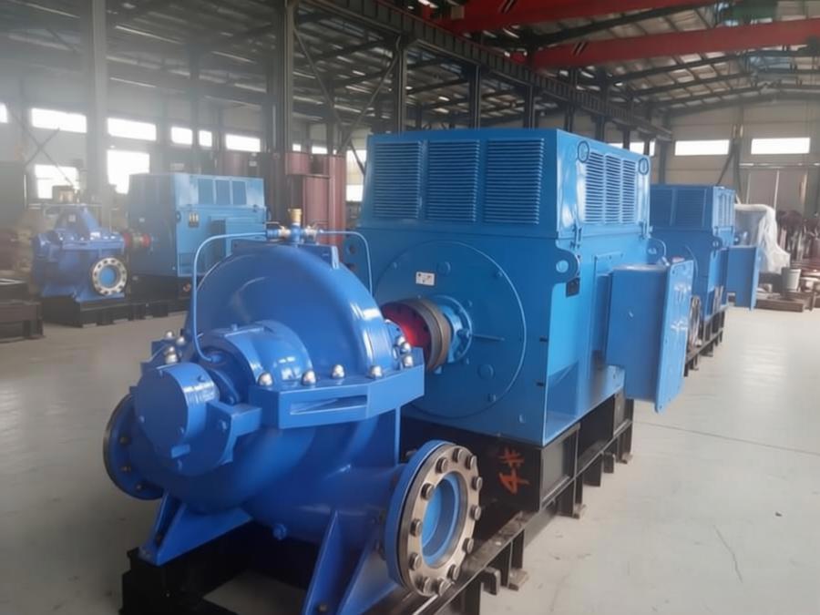 水平中开单级双吸蜗壳离心式循环水泵选型指南