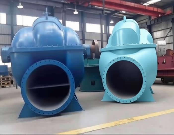 蜗壳离心式单级双吸中开泵在市政给排水领域应用场景