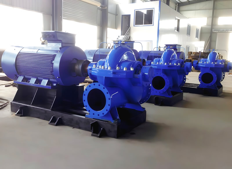 目前主流高效节能双吸中开泵技术的发展
