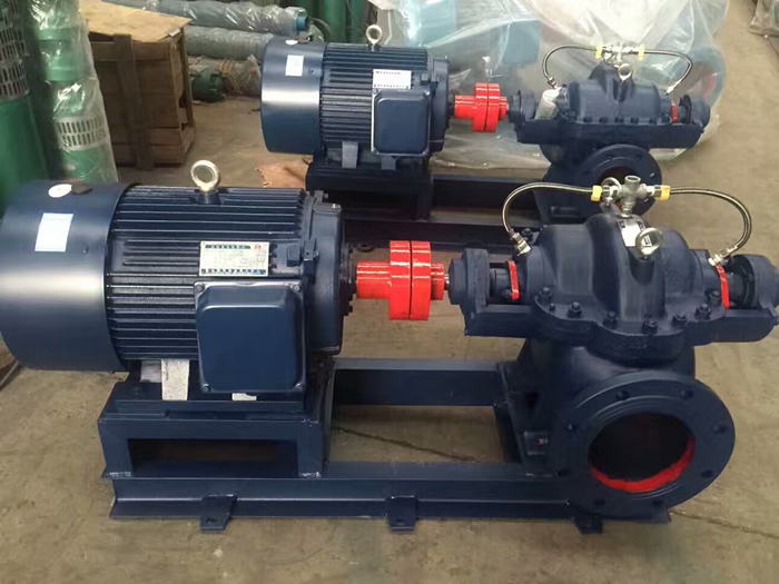 单级双吸中开式离心泵盘车轻松，开车后转子不断抖动不能正常转动