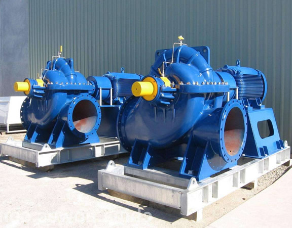 单级双吸中开式离心泵输送比水粘度大的液体时，会有什么影响？