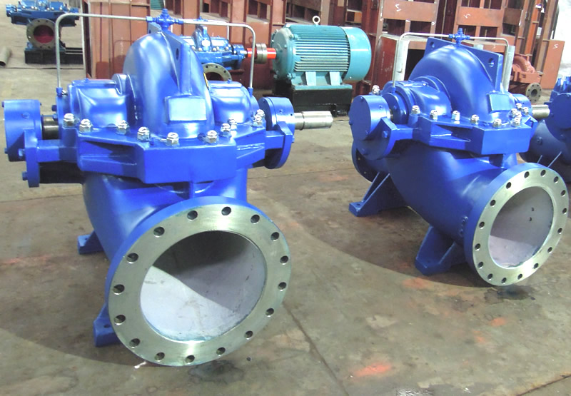 某钢管厂150S50单级双吸中开式离心泵汽蚀问题