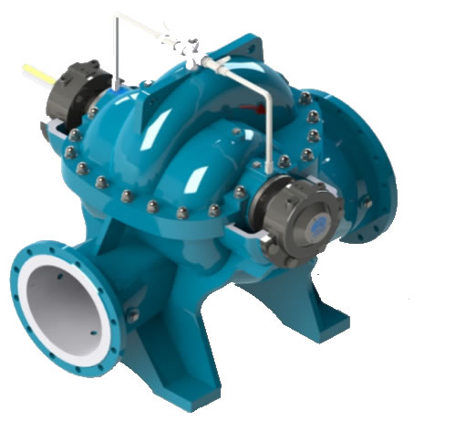XS型单级双吸中开泵